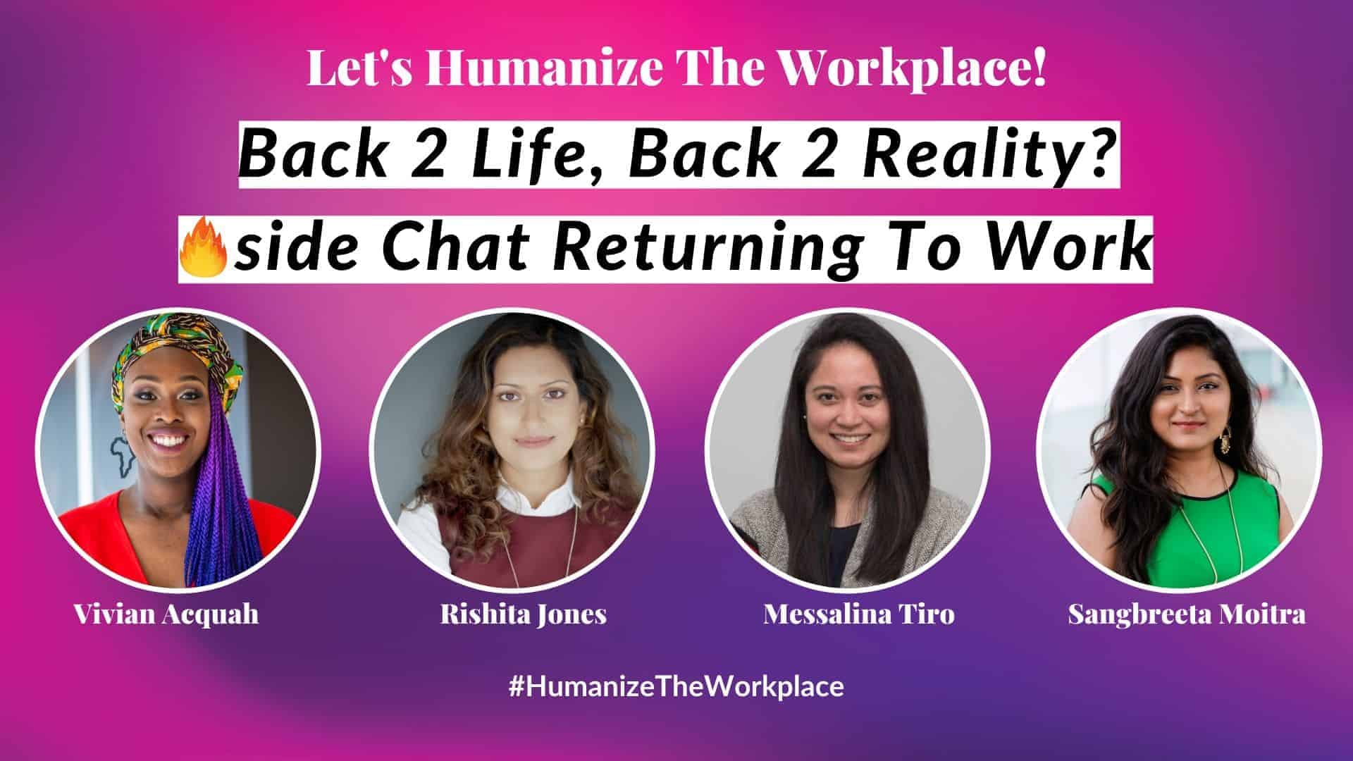 back to reality, Rishita Jones, Messalina Tiro, Sangbreeta Moitra, Vivian Acquah, covid-19, corona