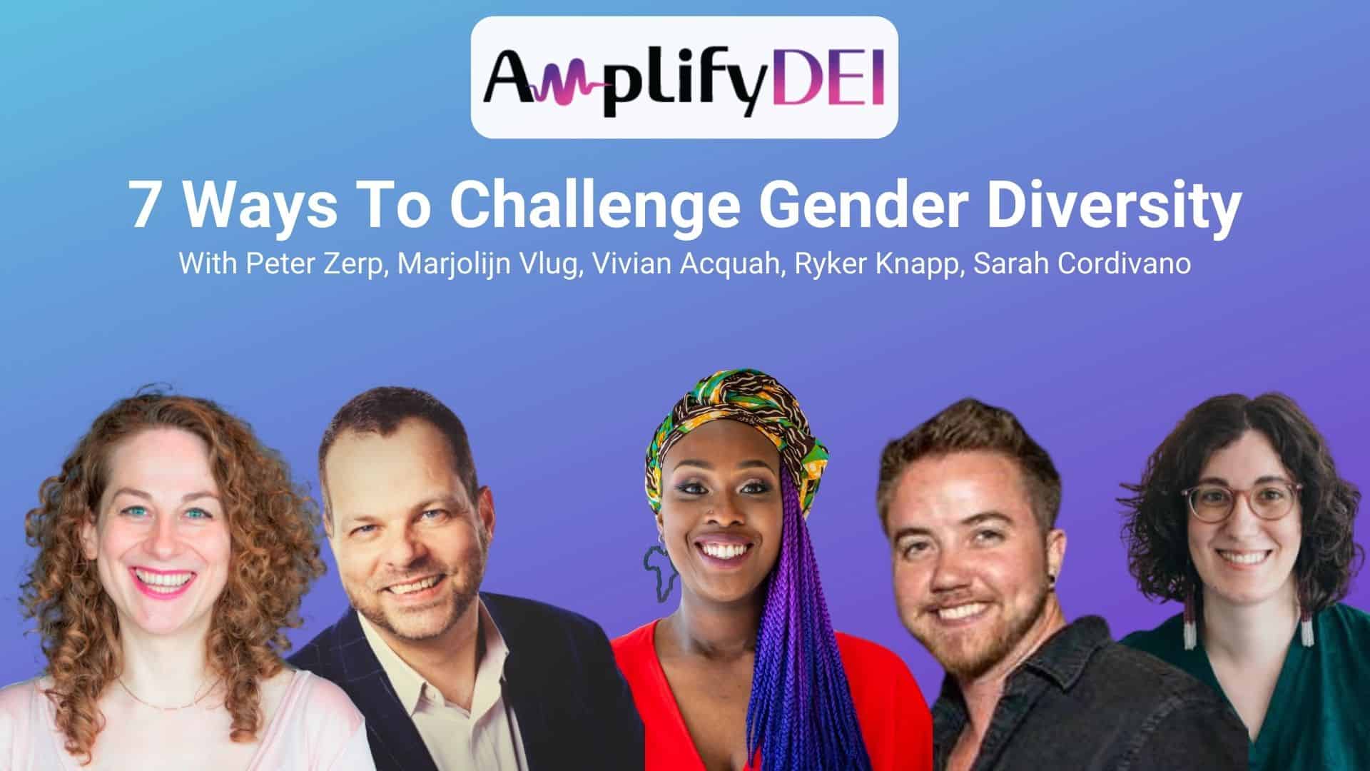 7 Ways To Challenge Gender Diversity