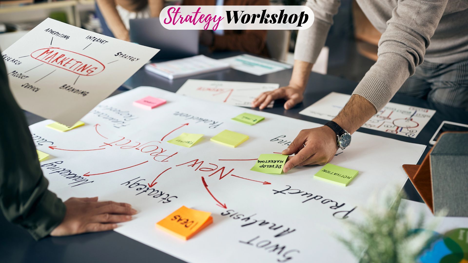 Vivian Acquah wearing a head wrap with purple ombre braids in an updo